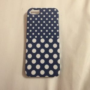 Polka dot iPhone 5 case