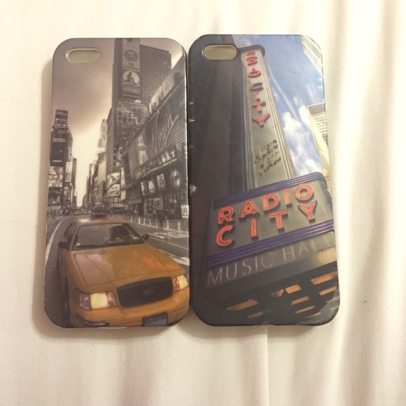 2 iPhone 5 NYC cases
