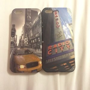 2 iPhone 5 NYC cases