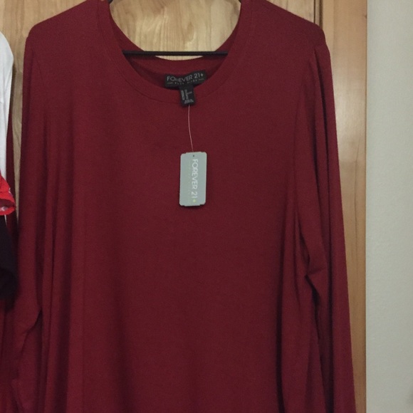 Red blouse-SOLD ON MERCARI