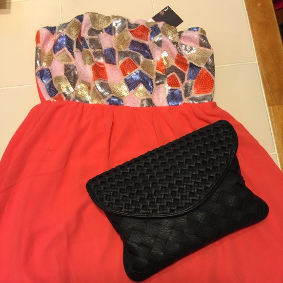 Strapless Cocktail Dress