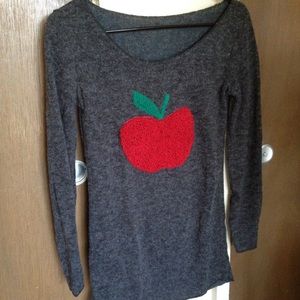 Apple logo sweater