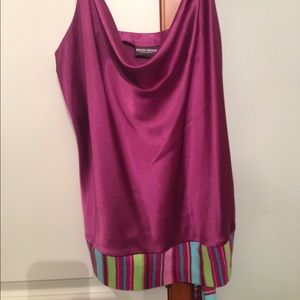 Bisou Bisou satin top