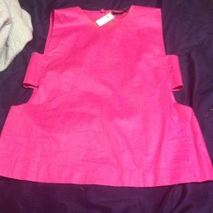Kate spade top. Hot pink