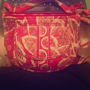 Vera Bradley Lizzy Crossbody in Rosey Posey