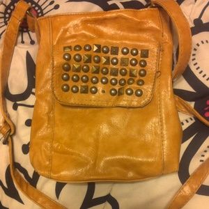 Tan crossbody bag