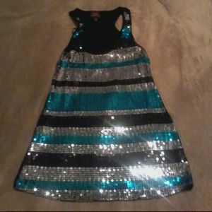 Sequins bebe tank-never worn
