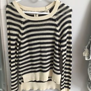 Striped roxy sweater
