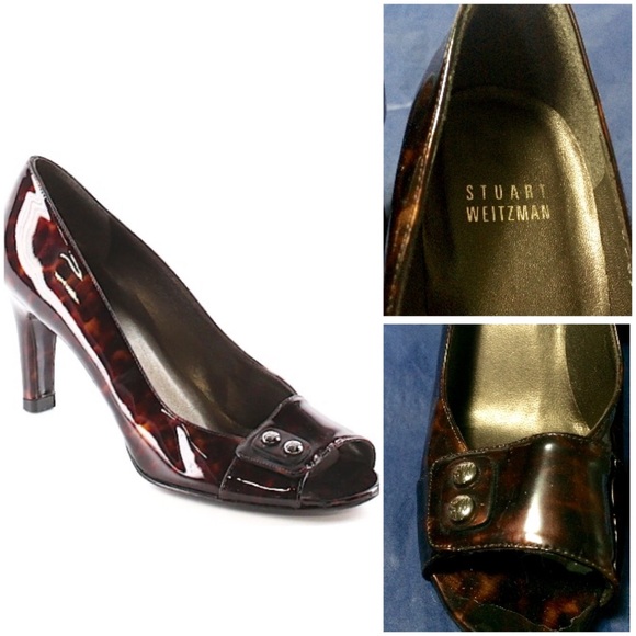 STUART WEITZMAN peep toes heels