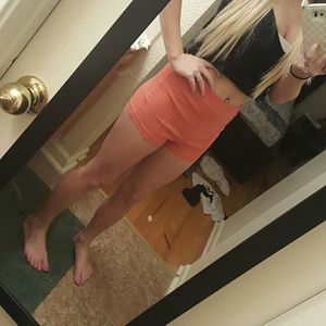 High waisted shorts