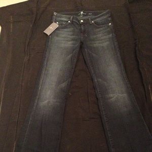 7 for all Mankind jeans. Never worn. With tags.