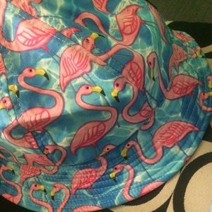 Pink Flamingo Bucket Hat