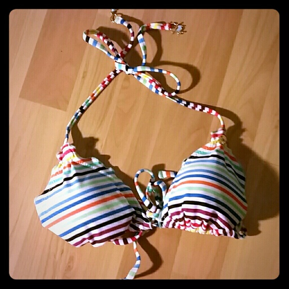 Modern Amusement Other - RAINBOW Striped Bikini top