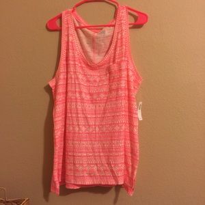 Neon boyfriend tank