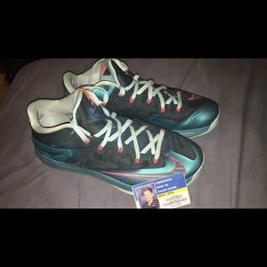 Lebron 11 lows south beach size 11.5
