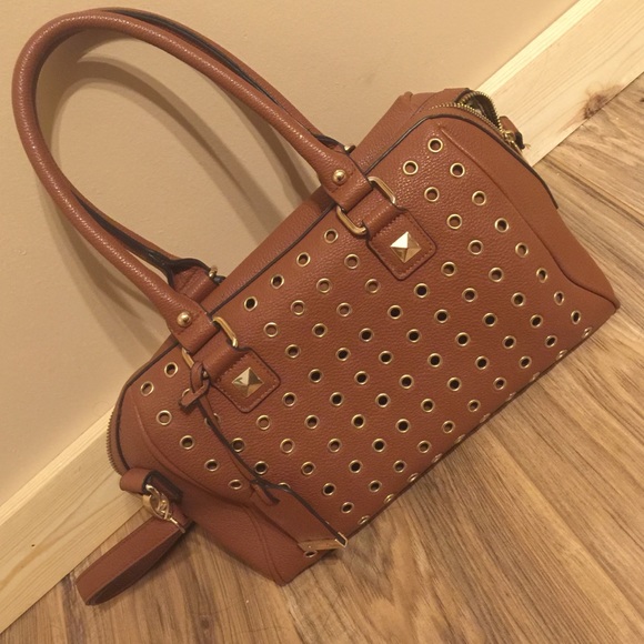 Faux leather purse