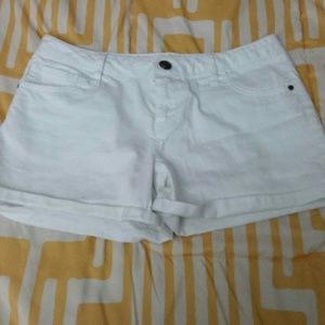 White shorts