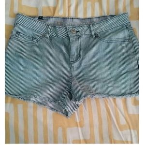 Lauren Conrad striped shorts