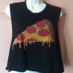 pizza slice tank top