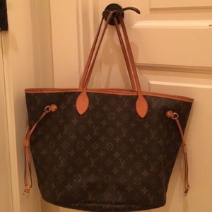 Authentic Louis Vuitton Never Full MM