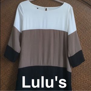 Color gradient dress