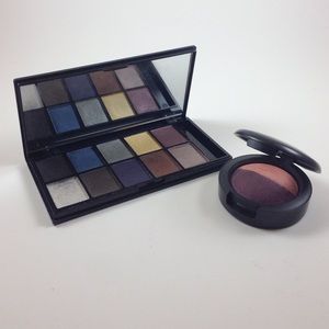 MAC Mineralize Duo Eyeshadow and NYX Palette