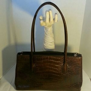 Ann Taylor's Croc Bag. Functionality at its Best!! Has Flaw Pls Read Descript!