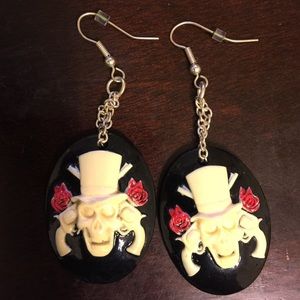 Rock n roll earrings
