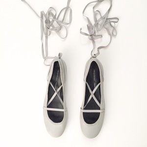 Theysken's Theory Ballet Flats in Dove Blue