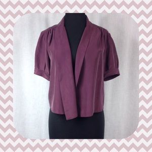 💖 100% Silk Cropped Shrug