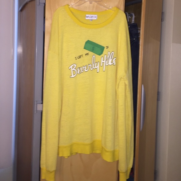 NWOT wildfox oversized sweater