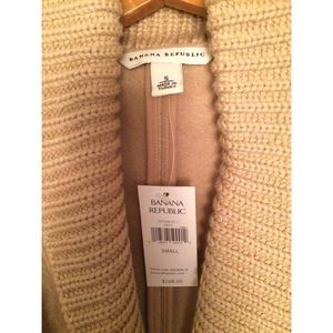 Banana Republic Sweaters - NWT Banana Republic Wool Wrap Long Sweater, Tan Banana Republic Sweaters - NWT Banana Republic Wool Wrap Long Sweater, Tan