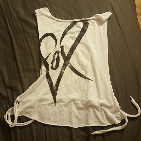 Fox side tie shirt