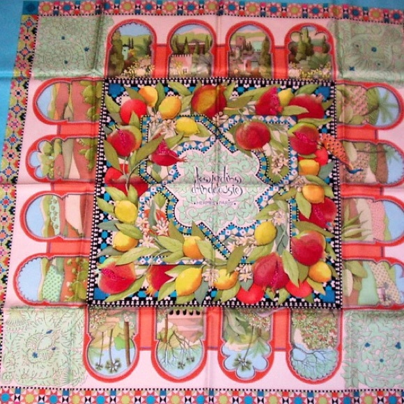 LOOKING 4 Hermès Les Jardins d'Andalousie Scarf! - Picture 2 of 3