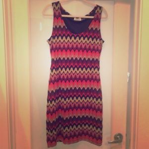 Calvin Klein Optic Print Sheath Dress- LIKE NEW