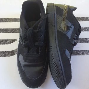 Black Nike Delta Force sneakers