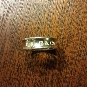 Tiffany and Co. 1837 Concave Ring Sz. 6