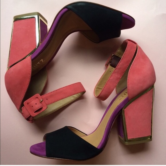 Color block SCHUTZ shoes