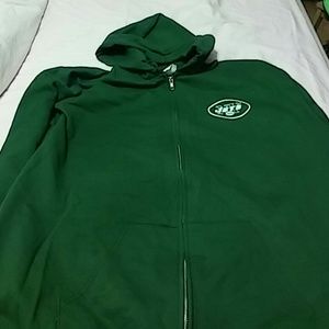 Markdown-Almost new NY Jets hooded sweatshirt.