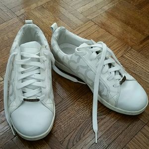 Coach leather sneaker