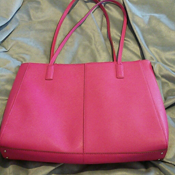 Pink HOBO Saffiano leather Mattea Tote