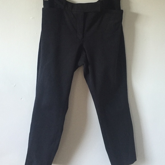 WHBM bi-stretch black crop