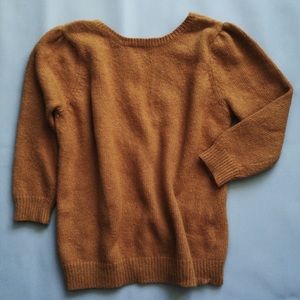 Zara open back sweater