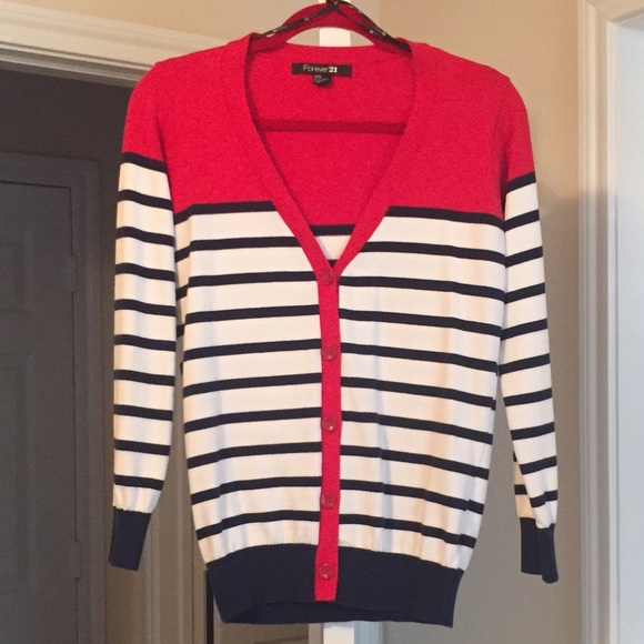 NWOT - Forever 21 V-Neck Cardigan