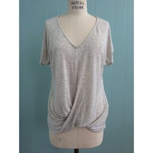 Twist Front Knit Top