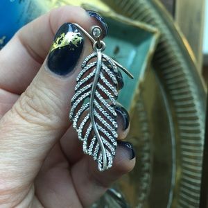 Pandora Jewelry - Pandora Light as a Feather Crystal Earrings Pandora Jewelry - Pandora Light as a Feather Crystal Earrings