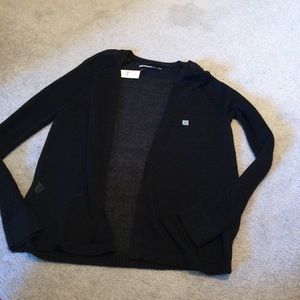Black Loft cardigan