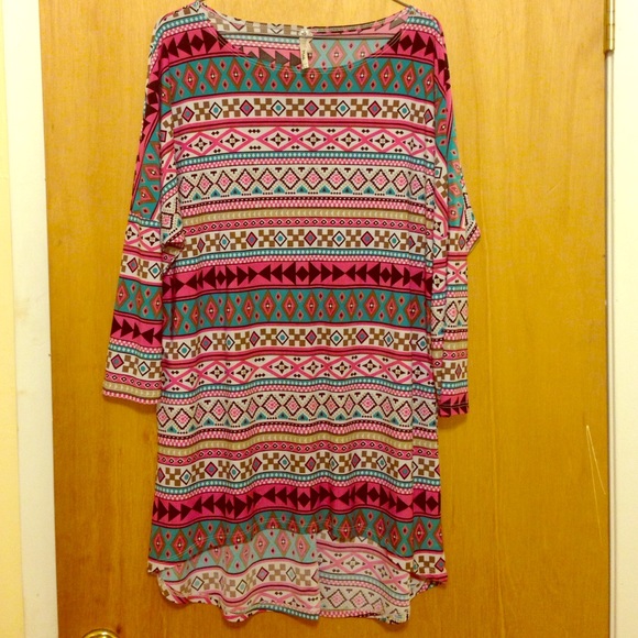 Aztec Print Tunic