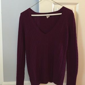 J Crew Cable knit sweater