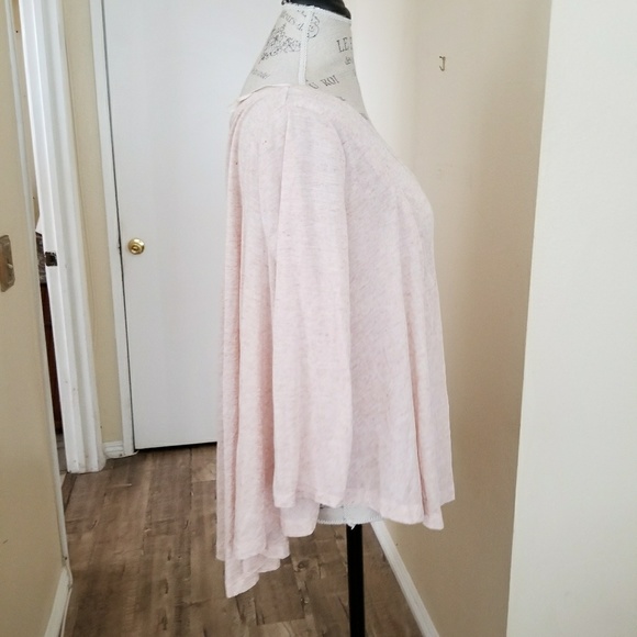 Free People Dark Oatmeal Top - Picture 5 of 6